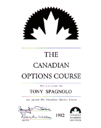 Canadian Options Diploma