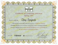 Mackenzie University Certificate